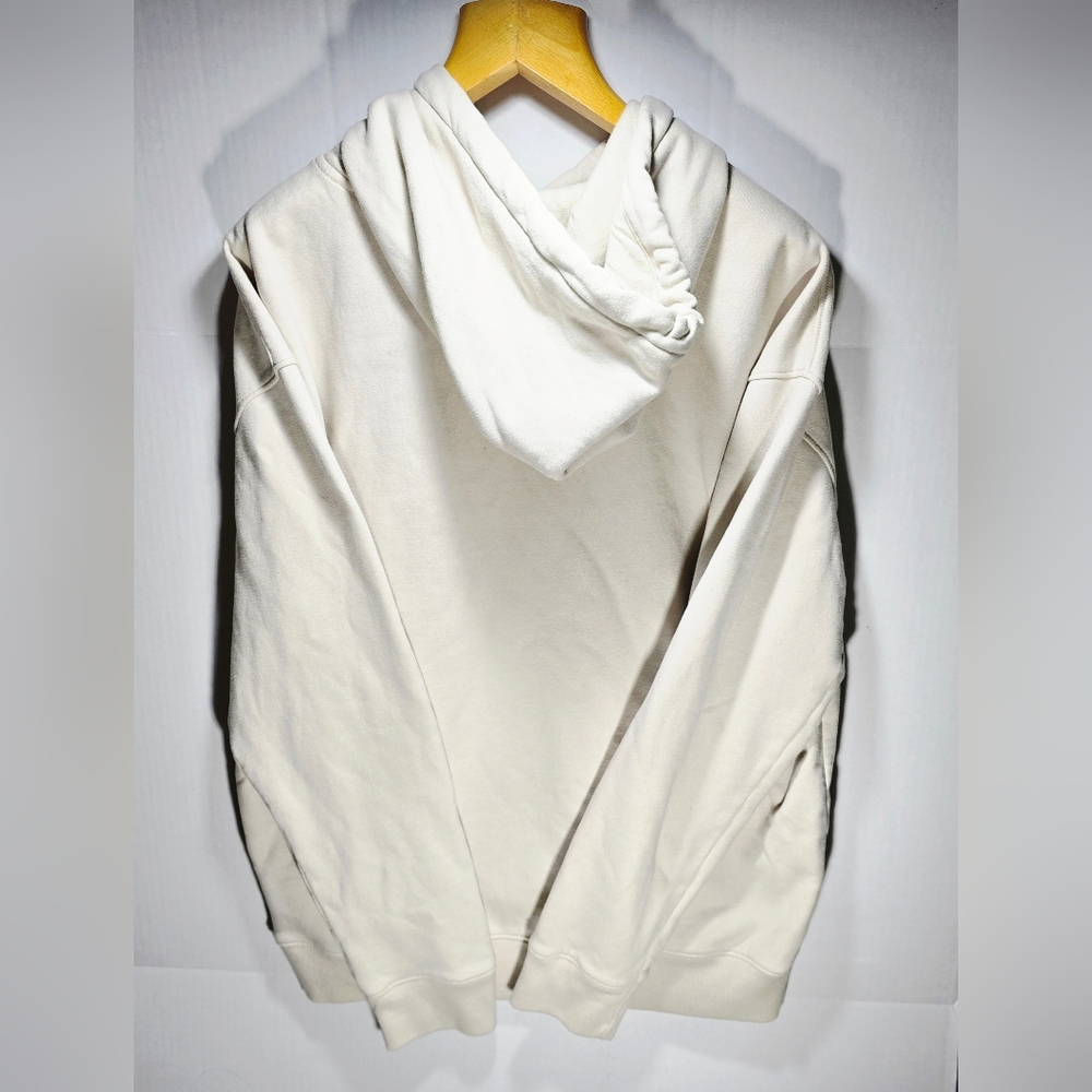 Abercrombie & Fitch XL Cream Hoodie with Front Pocket SUPER SOFT - Picture 2 of 6